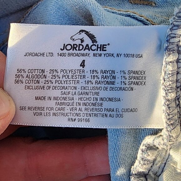 Jordache Light Wash Skinny Jeans Size 4 - Picture 7 of 16